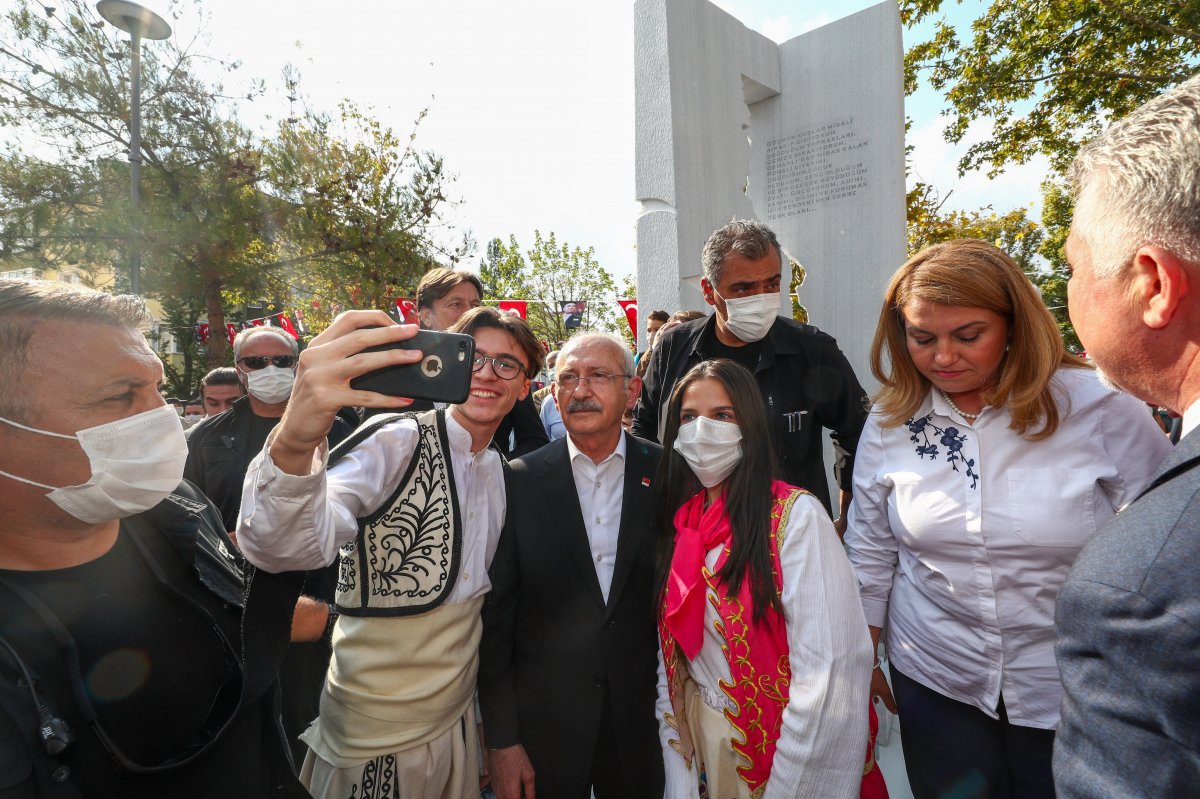 Kemal Kılıçdaroğlu, Lüleburgaz da Balkan Göç Anıtı nın açılışını yaptı #5