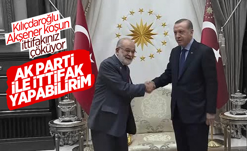 Temel Karamollaoğlu, Cumhur İttifakı'na katılma şartlarını açıkladı