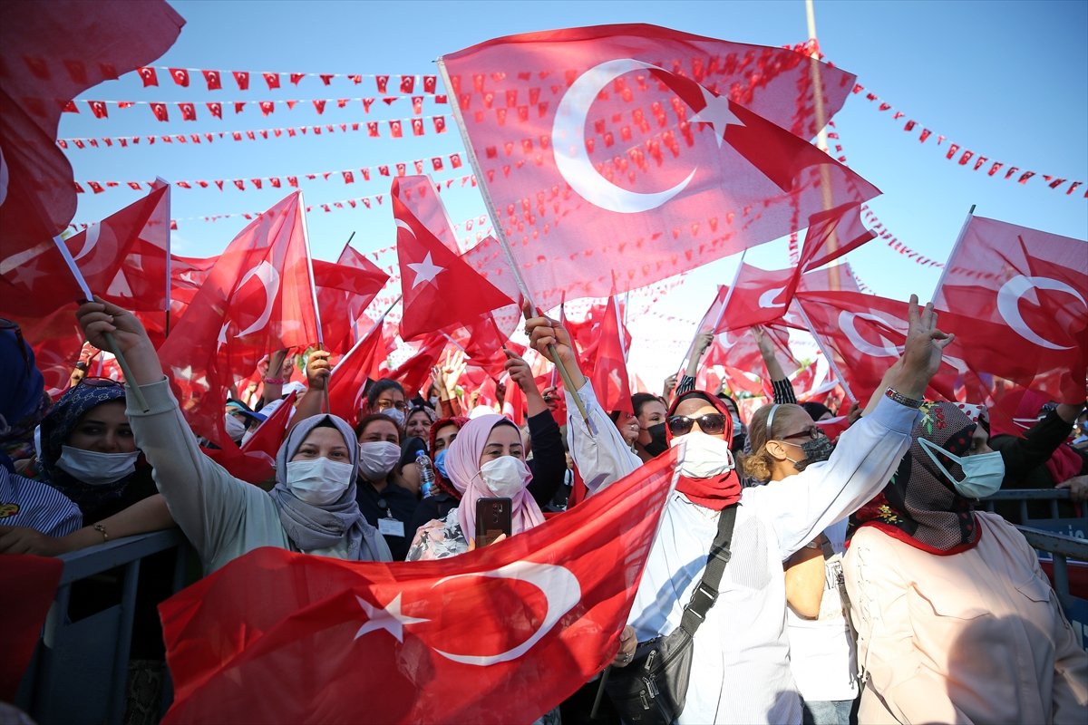 Cumhurbaşkanı Erdoğan, Mersin de toplu açılış törenine katıldı #3
