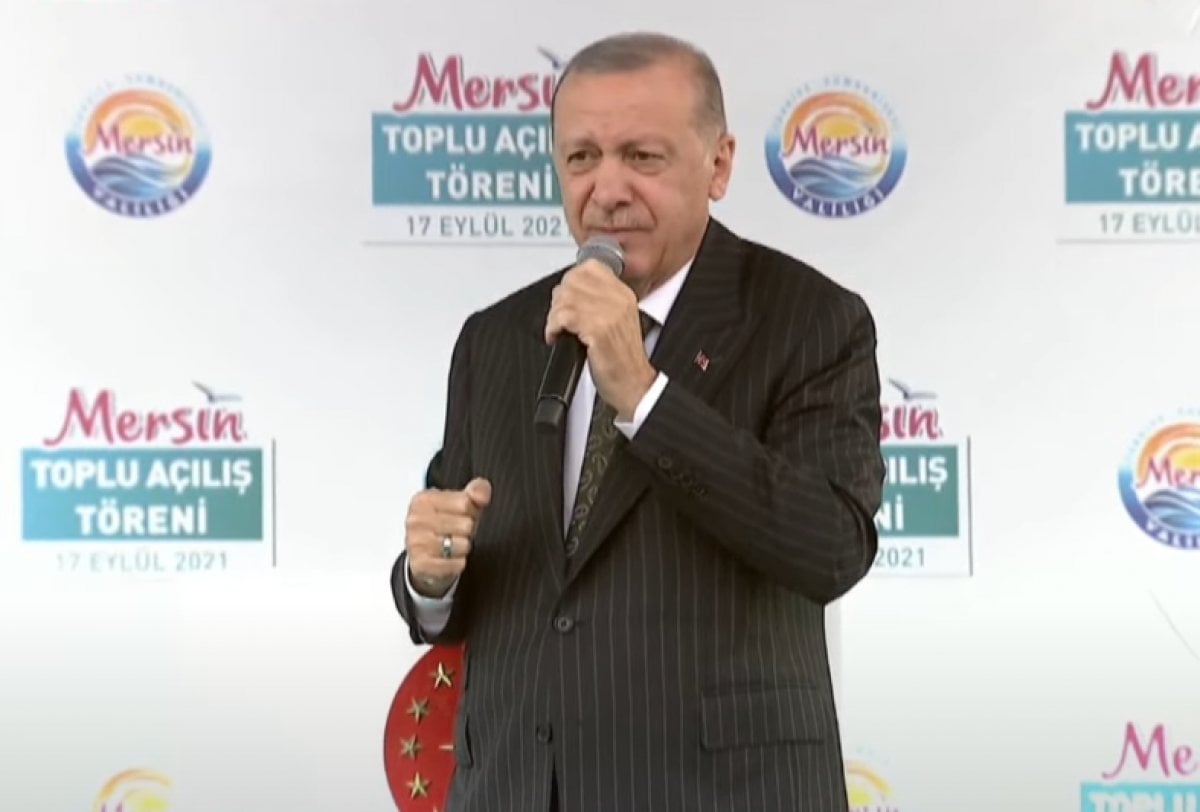 Cumhurbaşkanı Erdoğan, Mersin de toplu açılış törenine katıldı #1