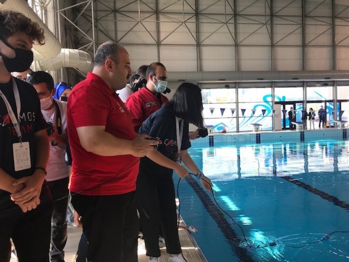 Mustafa Varank, İnsansız Su Altı Sistemleri Yarışması nı ziyaret etti  #6