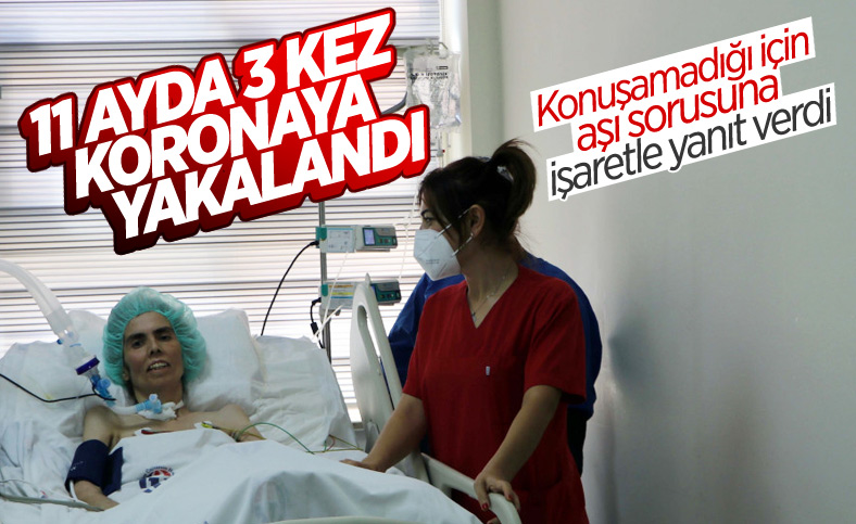 Gaziantep'te aşısız bir kişi 3 defa koronavirüse yakalandı