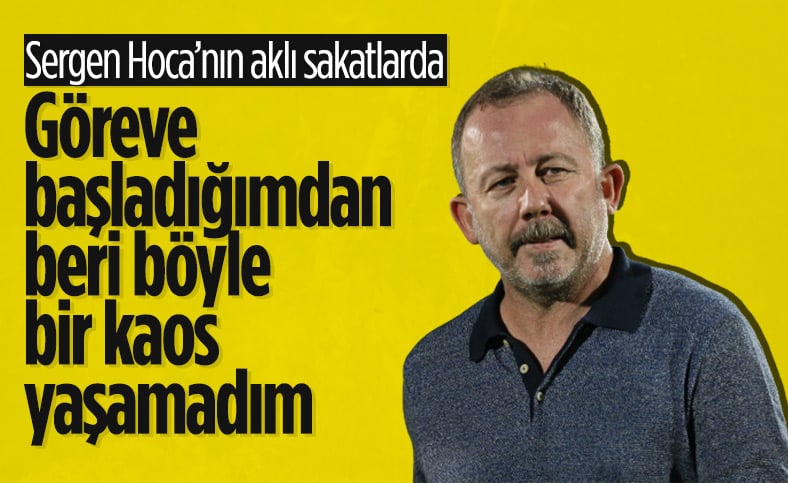 Sergen Yalçın'dan Antalyaspor maçı sonrası açıklamalar