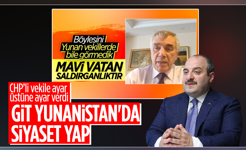 Mustafa Varank'tan CHP'ye: Yunanistan’da siyaset yapın