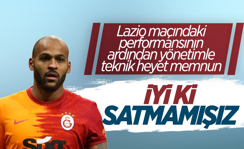 Galatasaray'da Marcao sevinci: İyi ki satmamışız