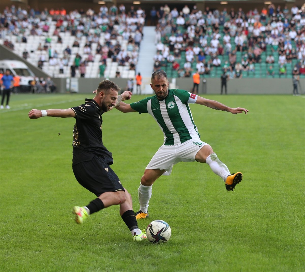 Giresunspor-Konyaspor maçında gol yok #2