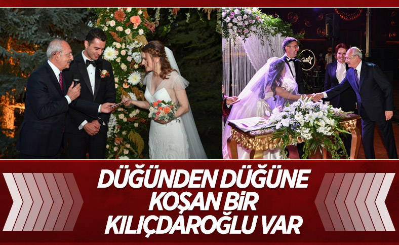 Kemal Kılıçdaroğlu, Ankara'da düğün törenine katıldı