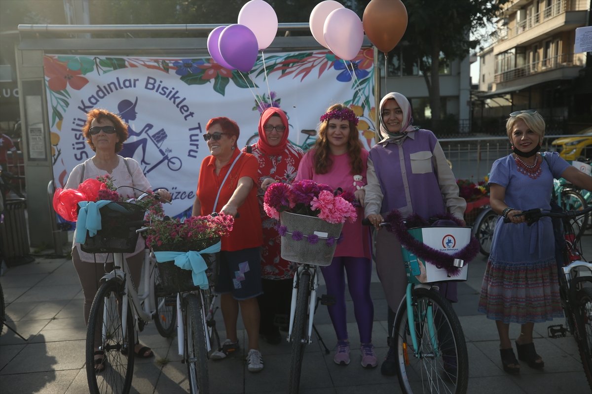 Türkiye nin dört bir yanında Süslü Kadınlar Bisiklet Turu düzenlendi #2