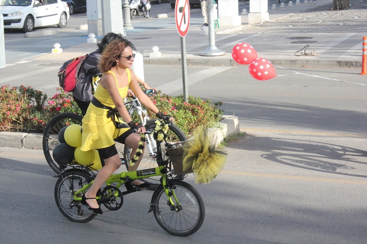 Türkiye nin dört bir yanında Süslü Kadınlar Bisiklet Turu düzenlendi #23