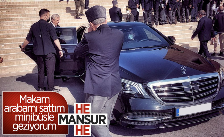 Mansur Yavaş'ın makam araçlarına binmiyorum sözleri gündemde