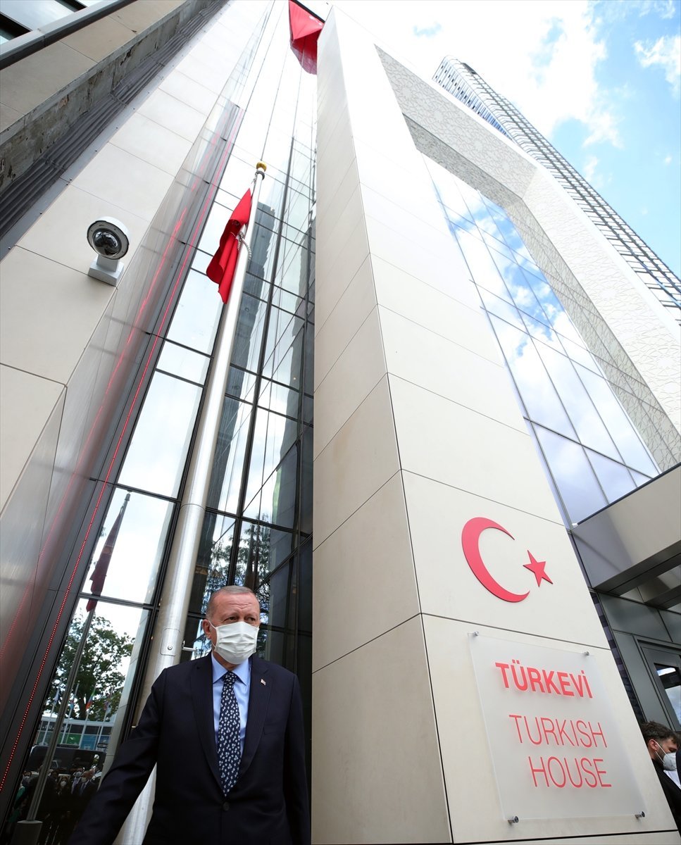 Cumhurbaşkanı Erdoğan, New York ta Türkevi Binası nın açılışı töreninde  #8