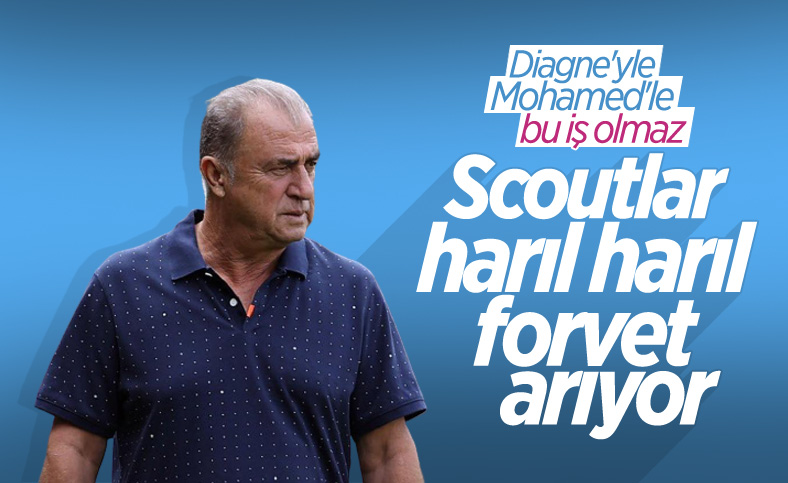 Fatih Terim'den scoutlara forvet talimatı