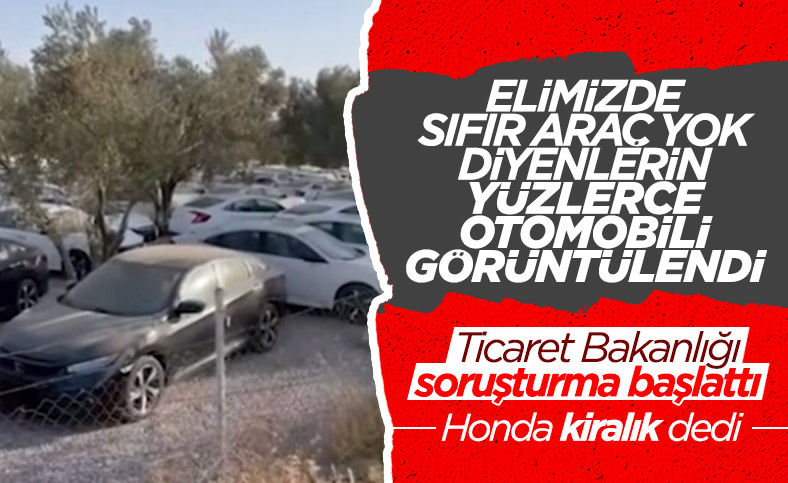 Sıfır otomobilleri stokladığı iddia edilen Honda Türkiye'den açıklama 