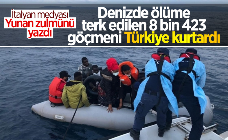 Yunanistan'ın göçmenlere zulmü İtalyan medyasında