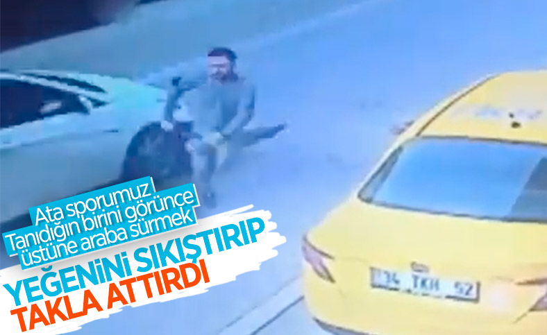 Esenyurt'ta 'şakacı amca' yeğenine çarptı