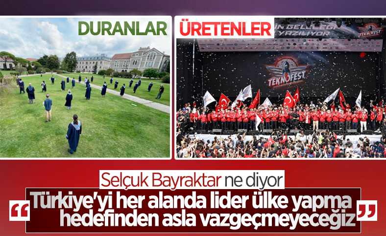 Selçuk Bayraktar'dan lider Türkiye vurgusu