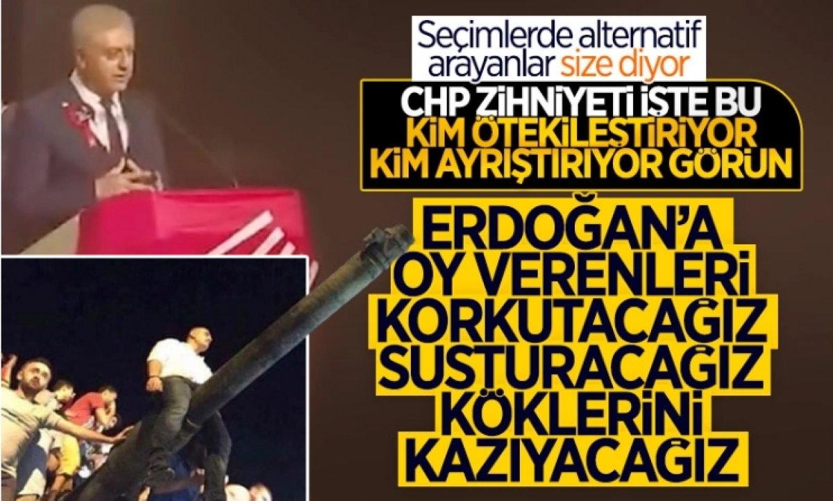 CHP, Cemal Emir in AK Partilileri tehdit etmesine sessiz kaldı #3