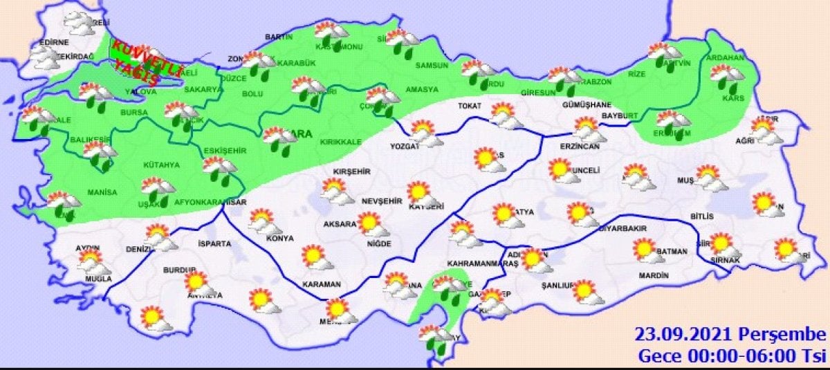 Türkiye soğuk ve yağışlı havanın etkisi altında #1