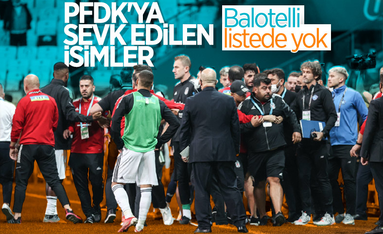 Beşiktaş ve Adana Demirspor PFDK'ya sevk edildi