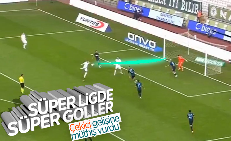 Endri Çekiçi'den klas gol