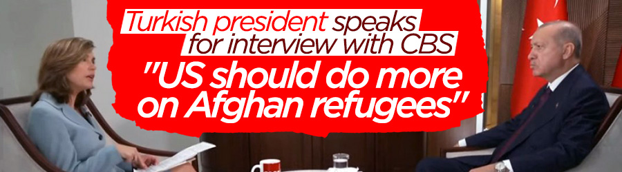 US should do more on Afghan refugees after pullout: Erdoğan