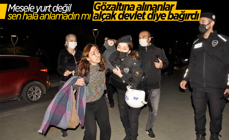 Eskişehir'de yurt provokasyonu: Gözaltına alınanlar devlete hakaret etti