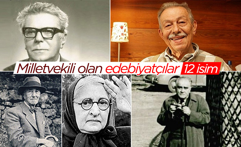 Bir zamanlar milletvekilliği yapmış yazar ve şairler
