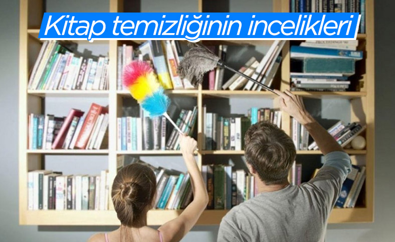 Kitap bakımı ve temizliği için uygulanması gereken adımlar