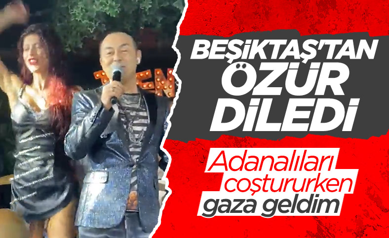 Serdar Ortaç Beşiktaş'tan özür diledi