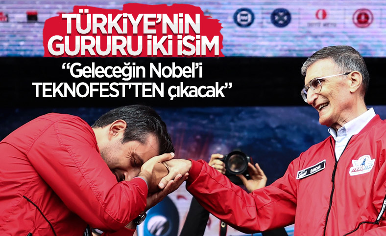 Aziz Sancar, TEKNOFEST'te gençlerle bir araya geldi