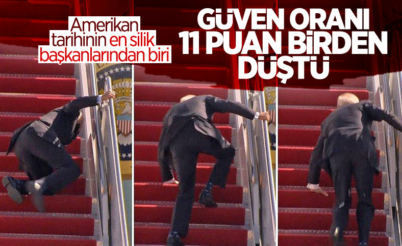 ABD Başkanı Joe Biden'ın destekçileri azalıyor: Yüzde 44'e geriledi