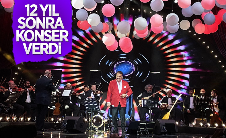 İbrahim Tatlıses, 12 yıl aradan sonra konser verdi