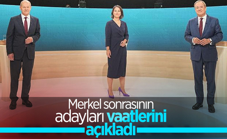 Almanya Merkel’in koltuğuna aday üç siyasetçi, vaatlerini açıkladı
