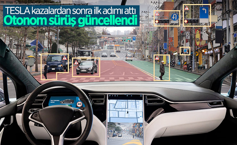 Kazalara karşı önlem: Tesla otonom sürüş özelliğini güncelledi