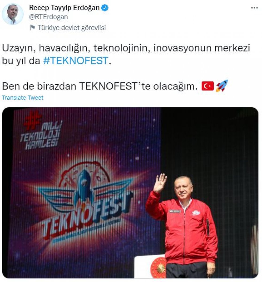 Cumhurbaşkanı Erdoğan, TEKNOFEST e katıldı #6