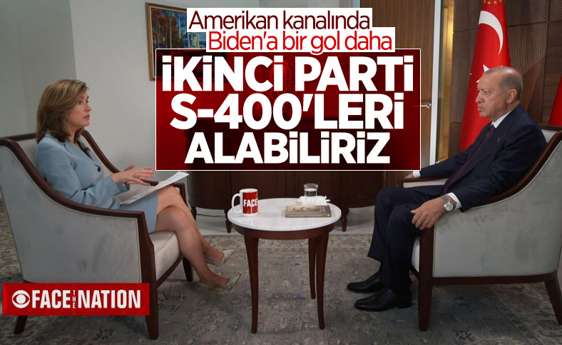 Cumhurbaşkanı Erdoğan'dan S-400 mesajı
