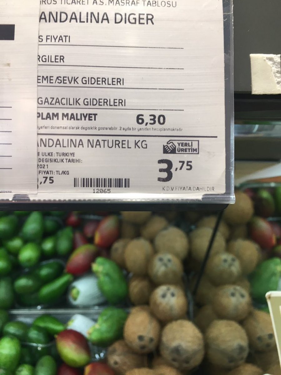 Zincir marketlerde sebzeler toplam maliyetin altına satılıyor iddiası #5