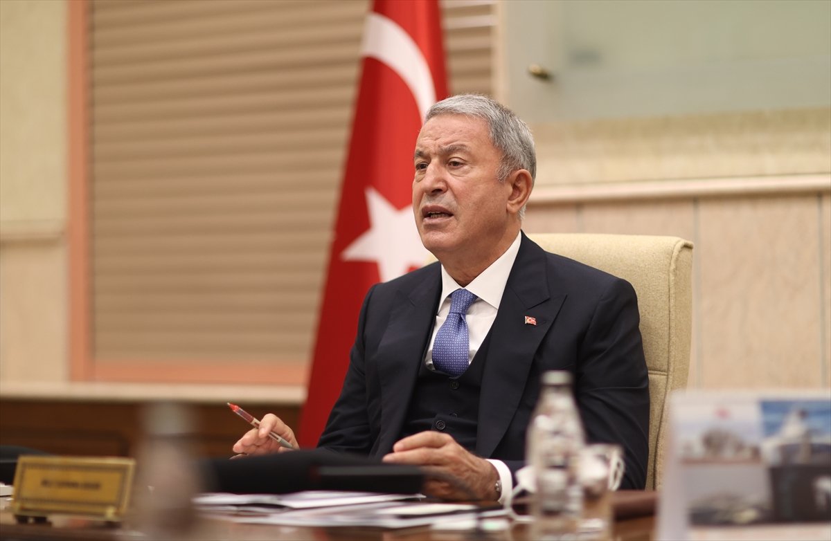 Hulusi Akar: ABD, YPG ye müttefiklik ruhuna yakışmayacak şekilde destek sağlıyor #1