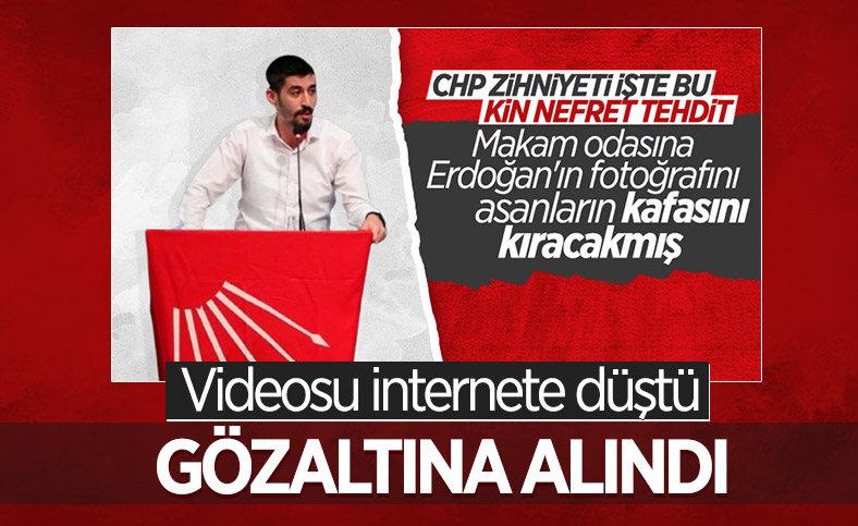 CHP Denizli Gençlik Kolları Başkanı Tugay Odabaşıoğlu, gözaltına alındı