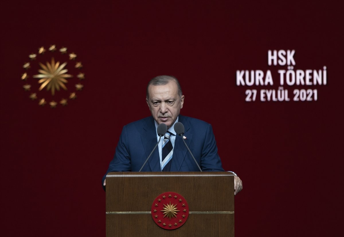 Cumhurbaşkanı Erdoğan, hakim ve savcı kura töreninde konuştu  #4