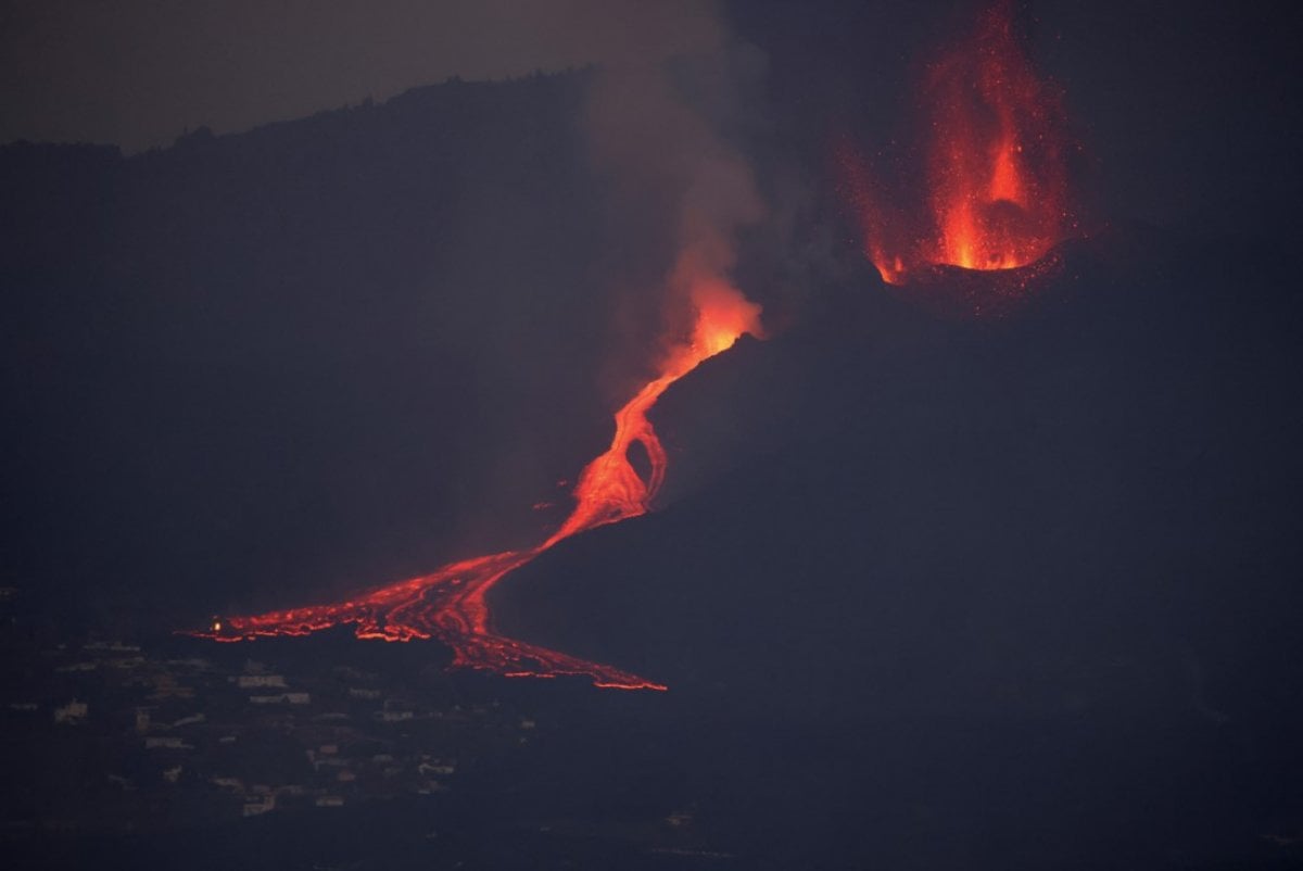 İspanya La Palma da yanardağ patlaması sürüyor #8