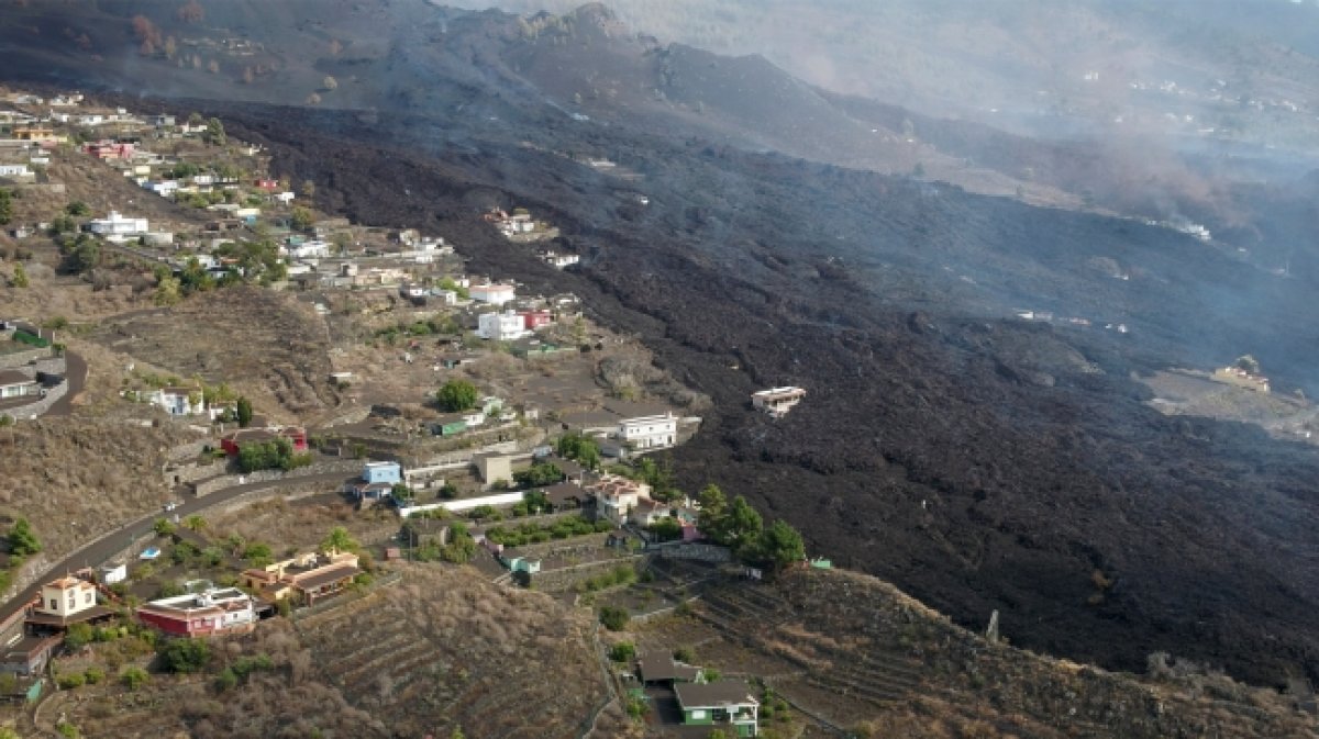 İspanya La Palma da yanardağ patlaması sürüyor #6
