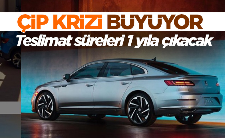 Mercedes: Çip krizi nedeniyle teslimat süreleri bir yıl uzayacak