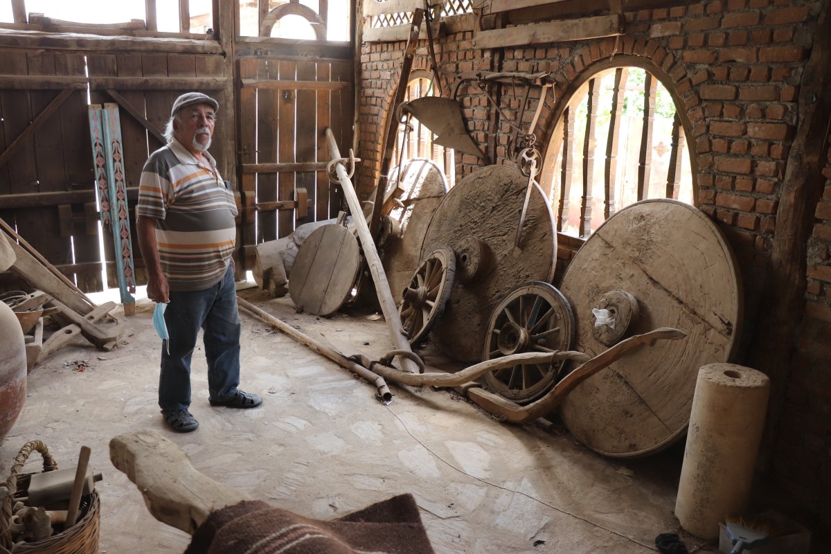 Denizli de baba ocağına dönen gurbetçi, köyüne müze kurdu #2