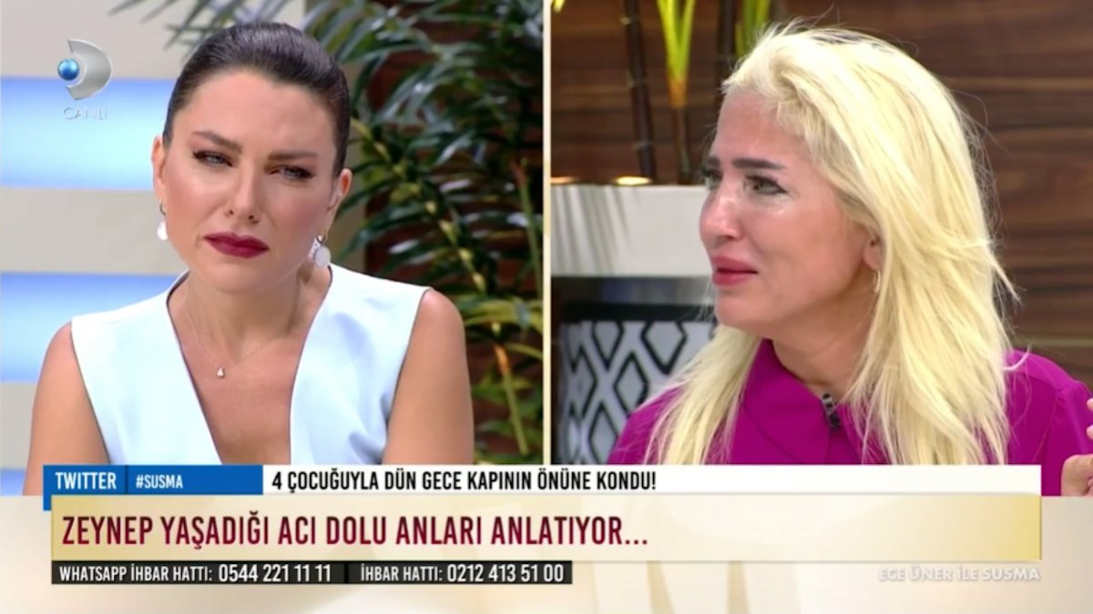 Ece Üner’in gözyaşları ağlayan konuğun karşısında tüm çabasına rağmen akmadı #1