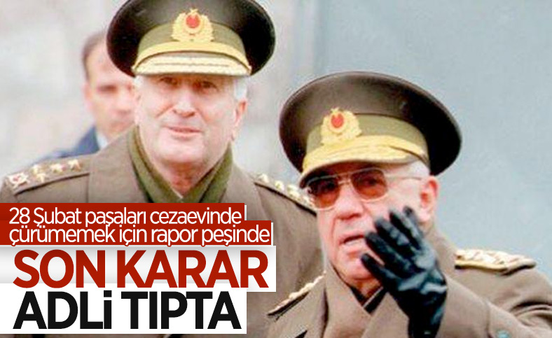 28 Şubat davası hükümlüsü Çevik Bir, Adli Tıp'ta