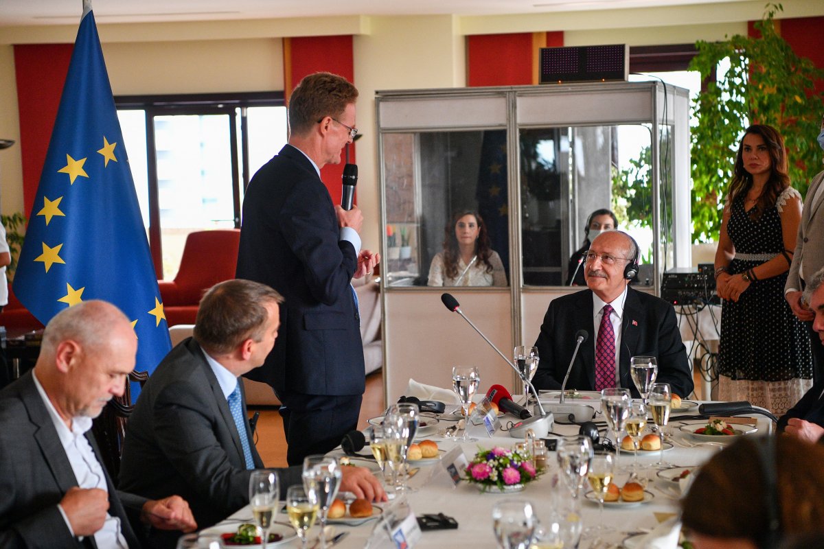 Kemal Kılıçdaroğlu, büyükelçilerle yemekte buluştu  #3