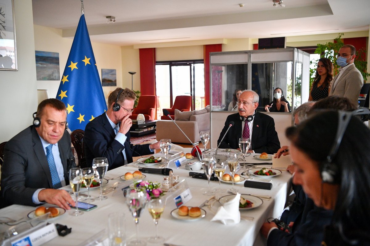 Kemal Kılıçdaroğlu, büyükelçilerle yemekte buluştu  #2