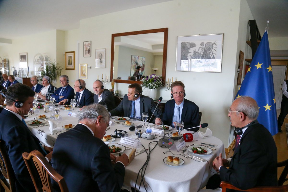 Kemal Kılıçdaroğlu, büyükelçilerle yemekte buluştu  #4
