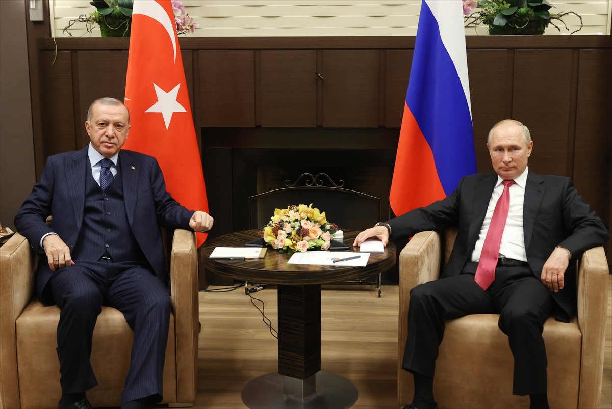 Cumhurbaşkanı Erdoğan ın Putin le görüşmesi başladı  #2
